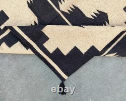 Southwestern Navajo Kilim boho Wool Rug Handwoven Native American Aztec Area Rug