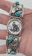 Spencer Navajo Sterling Silver Native American Turquoise Watch