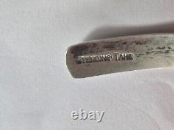 Sterling Silver Bracelet Native American Navajo Elaine Tahe