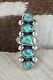 Turquoise & Sterling Silver Ring Priscilla Reeder Size 8