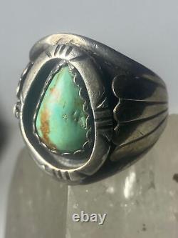 Turquoise ring Navajo southwest women men