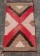 Vintage Handmade Native American Navajo Ganado Multicolor Wool Rug 4.7x2.6ft