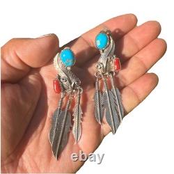 Vintage Native American Navajo Earrings