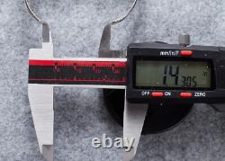 Vintage Native American Navajo Genuine Moonstone & Silver Cuff bracelet! Mint