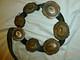 Vintage Navajo Concho Belt. 925 Silver Native American Signed Gd 7pc 300g