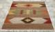 Vintage Navajo Handwoven Beautiful Native American Rug Carpet 54x154 Cm