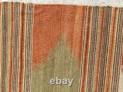 Vintage Navajo Handwoven Beautiful Native American Rug Carpet 54x154 cm