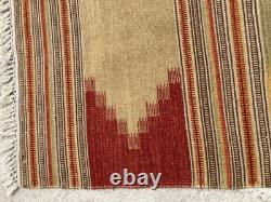 Vintage Navajo Handwoven Beautiful Native American Rug Carpet 54x154 cm