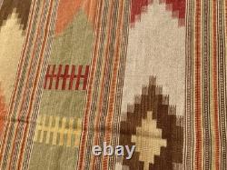 Vintage Navajo Handwoven Beautiful Native American Rug Carpet 54x154 cm