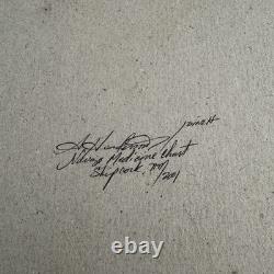 Vintage Navajo Medicine Chart Arletta Henderson Native American Indian 14x11