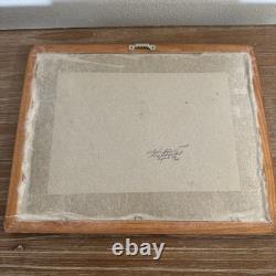 Vintage Navajo Medicine Chart Arletta Henderson Native American Indian 14x11