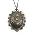 Vintage Navajo Scott Skeets Sterling Silver Concho Pendant Necklace Sk 925 Read