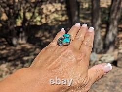 Vintage Navajo Zuni Rings Handmade Jewelry Native American Southwest Style Pawn