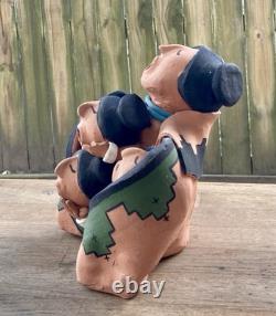 Vintage Pueblo Storyteller Juan Sandoval Native American Ceramic Pottery