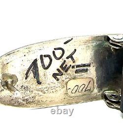 Vintage Signed Rick Martinez Navajo Native American Sterling Silver Concho Belt