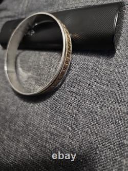 Vintage Sterling Silver Darin Bill Native Navajo Bracelet