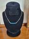 Vtg Liquid Silver Native American Navajo Turquoise 2 Stranded Micro Bead Neclace