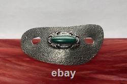 Accessoire capillaire navajo amérindien Les Baker malachite
