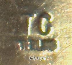 Amérindien Navajo Tom Charley 6 1/2 Bracelet en argent sterling 1,4 oz Menthe