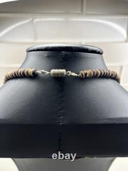 Amérindien Navajo Turquoise Corail Fermoir en Baril Excellent État