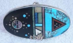 Argent Sterling Navajo Jim Harrison Native American Ring Taille 6