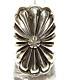 Bague Concho Navajo Taille 8 Argent Sterling D. Cadman Amérindien
