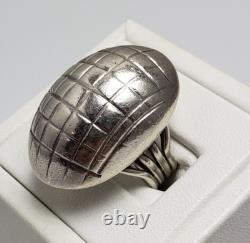 Bague Dôme Navajo Orville Z. Tsinnie Amérindien Taille 6.5