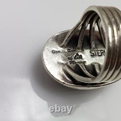 Bague Dôme Navajo Orville Z. Tsinnie Amérindien Taille 6.5