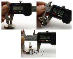 Bague Navajo. Argent 925 Turquoise Bleue Naturelle Artiste Amérindien C. Années 1980