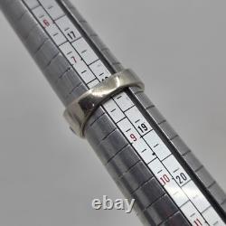Bague UNIQUE en argent sterling Navajo amérindien 8