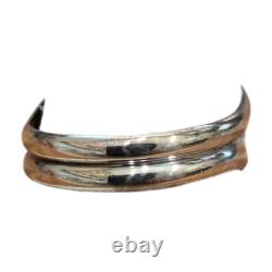 Bague en argent sterling amérindienne Navajo en onyx noir taille 6,25 signée