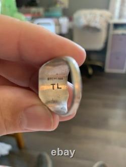 Bague en argent sterling avec incrustation de pierres variées Navajo, taille homme 11
