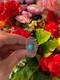 Bague En Argent Sterling Avec Turquoise Am&eacute;rindienne Navajo<br/>