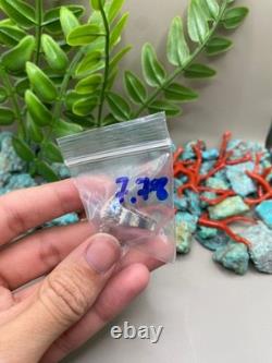 Bague en argent sterling en pierre naturelle Navajo amérindienne