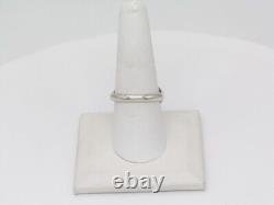 Bague en argent sterling et turquoise faite main par les Amérindiens Navajo, taille 10