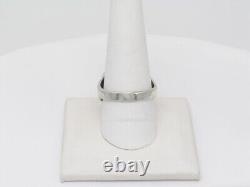 Bague en argent sterling faite à la main par un Amérindien Navajo avec plusieurs pierres de taille 11,5.