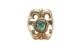 Bague En Argent Sterling Turquoise Navajo Amérindienne Taille 10.5 W3