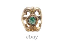 Bague en argent sterling turquoise Navajo amérindienne taille 10.5 W3