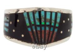 Bague en turquoise de style peyote amérindien navajo, taille 11 1/2, référence SKU228130