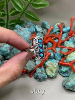 Bijoux en argent sterling avec turquoise navajo amérindien