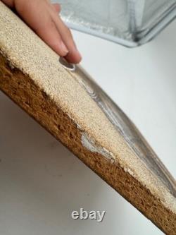 Bobby Johnson Amérindien Navajo Peinture de Sable Signée du Pot Brisé