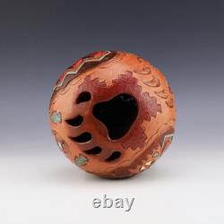 Bol en poterie amérindienne navajo par Irene et Ken White