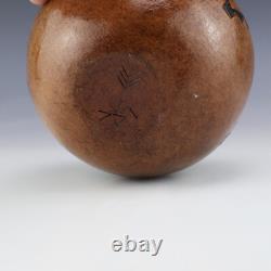 Bol en poterie navajo amérindienne par Roy Stewart