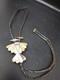 Bolo Tie En Argent Sterling Navajo Bennett Thunderbird Amérindien Multi-gemme