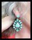 Boucles D'oreilles En Grappe De Navajo Royston Turquoise Ss Geraldine James