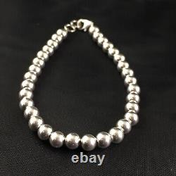 Boucles d'oreilles amérindiennes en perles de style Navajo en argent sterling 7,25 - Bracelet 10252