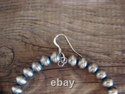 Boucles d'oreilles pendantes en perles Navajo et turquoise par Jake