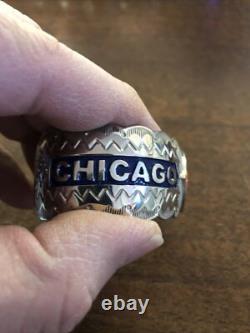 Bracelet Navajo Amérindien NFL Chicago Bears #B Travail Étonnant
