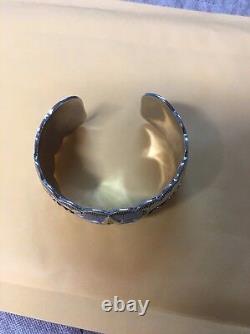 Bracelet de femme Navajo amérindienne New Orleans Saints Cuff # 1 Magnifique