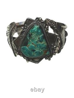 Bracelet en argent Navajo Amérindien - FAITES UNE OFFRE Rex Abeita 64,3g